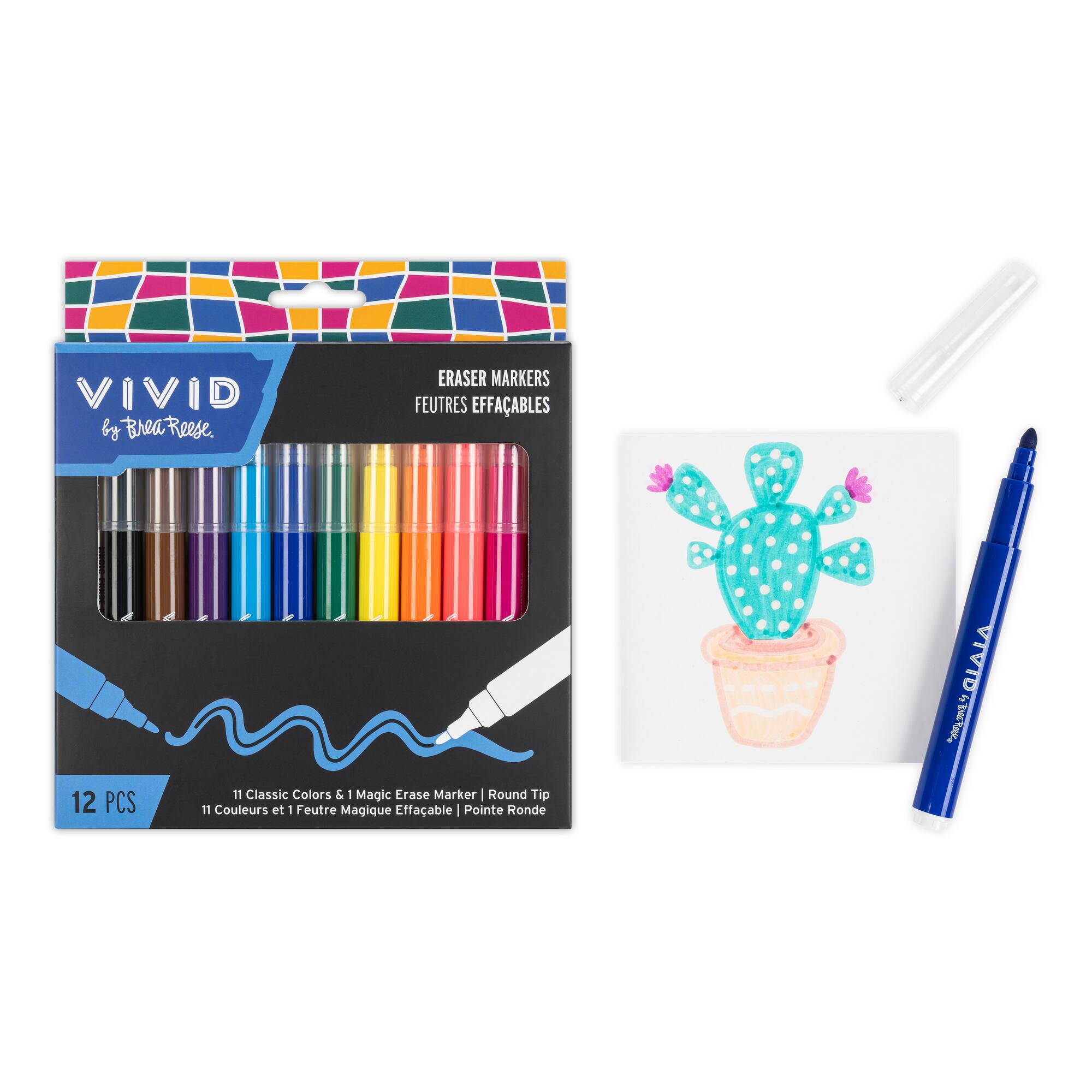 VIVID by Brea Reese® Eraser Markers Set